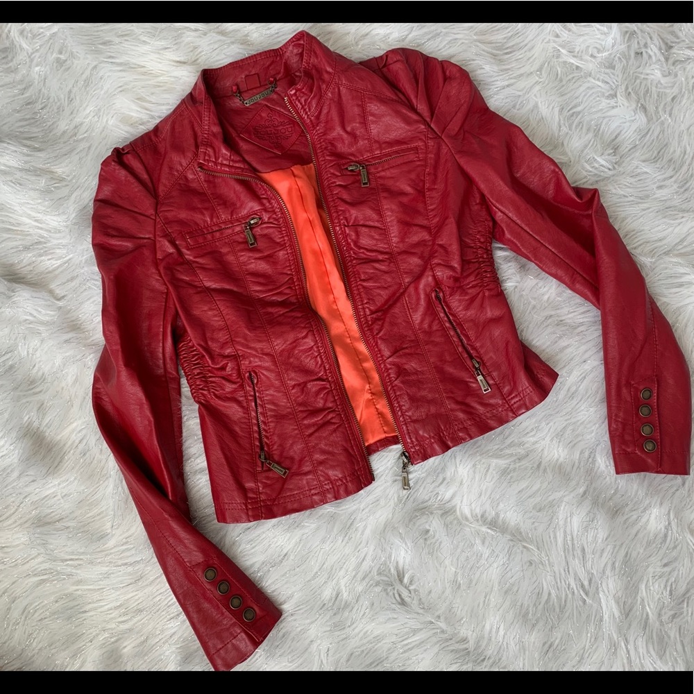 leather jacket
